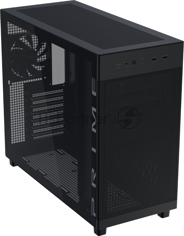 Компьютерный корпус ASUS PRIME AP303 TG BLACK (90DC00V0-B39010)