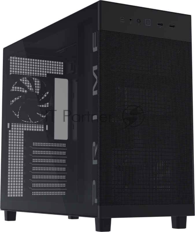 Компьютерный корпус ASUS PRIME AP303 TG BLACK (90DC00V0-B39010)
