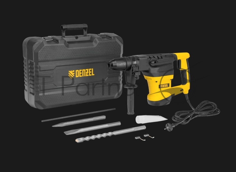 Перфоратор электрический RHVB-1300-40, SDS-Max, 1300 Вт, 10 Дж, 2 реж.// Denzel