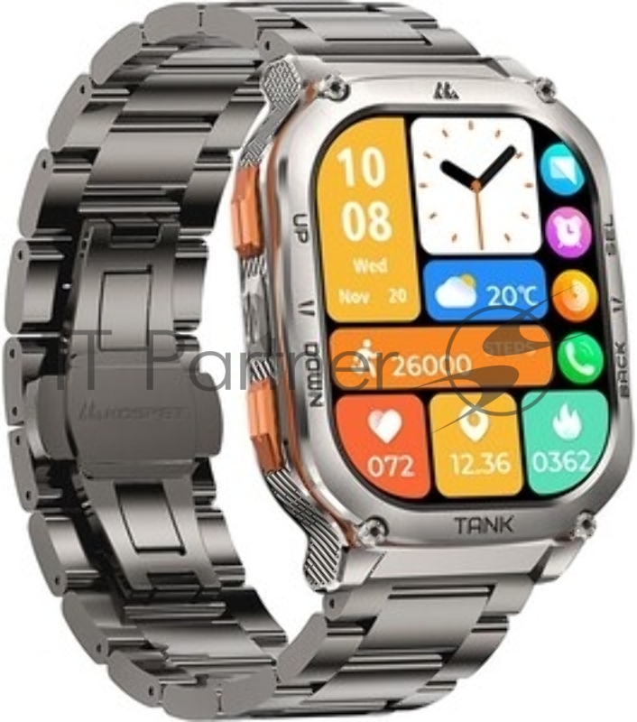 Умные часы KOSPET TANK M3 Ultra Silver