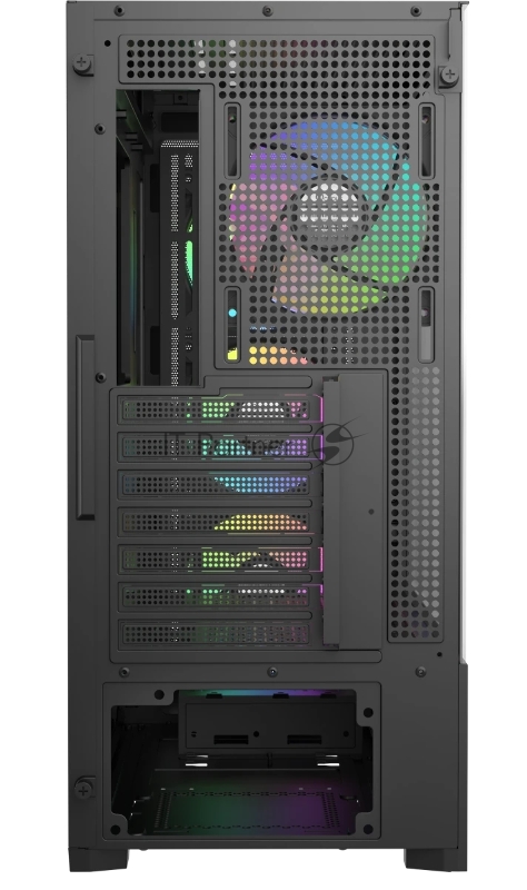 Компьютерный корпус Ocypus Delta C70 BK ARGB EATX/ win/ black/ 4 ARGB fans/ no PSU/ Tempered Glass