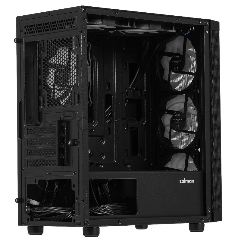 Корпус Zalman Minitower M4 SE (mATX, Black, без БП)