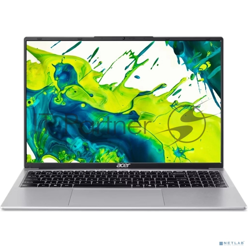 Ноутбук ACER ASPIRE LITE 16/ AL16-54P-39U1/ SILVER/ INTEL i3-1305U/ UHD / 8GB/ 512/ DOS