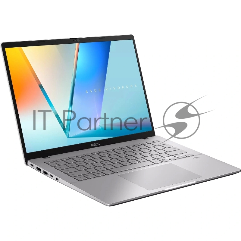Ноутбук ASUS Vivobook S14 S3407-LY083 Intel Core 5 210H 2200MHz/14/1920x1200/16GB/512GB SSD/Intel Graphics/Wi-Fi/Bluetooth/Windo 11 Pro (90NB1681-M006X0_Win11P) Silver