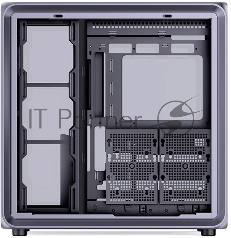 Корпус без блока питания Case JONSBO BO400, Midi-Tower, TG, no fan, 2xUSB-A 3.0 + 1xUSB-C 3.2, ATX, mATX, mITX Grey