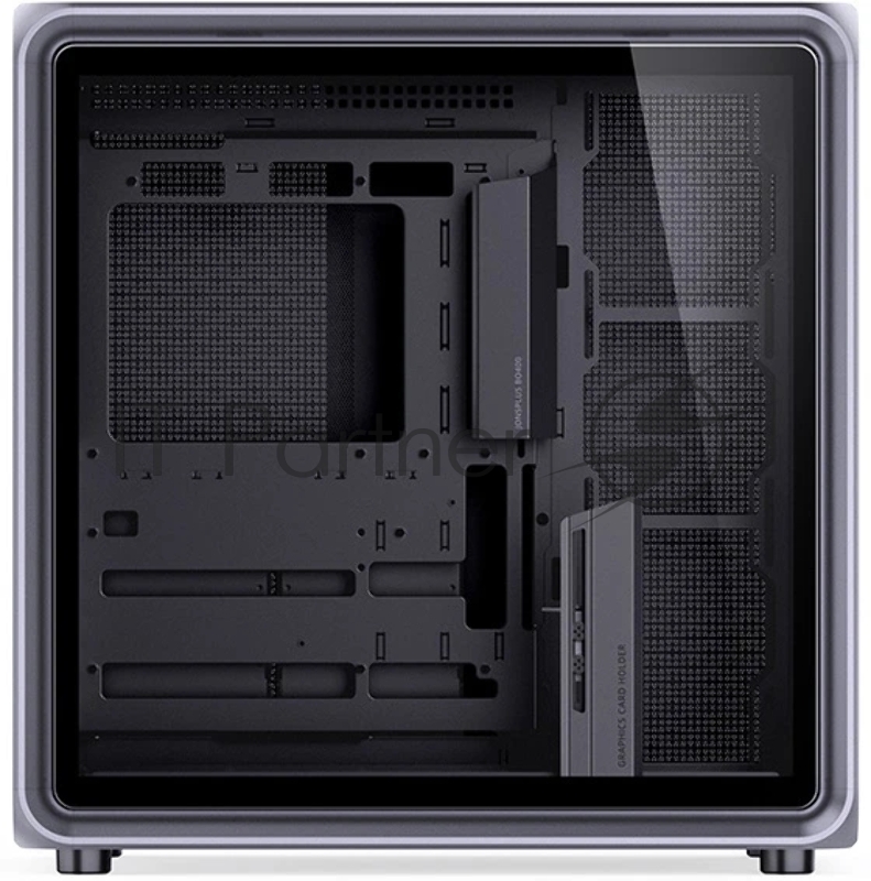 Корпус без блока питания Case JONSBO BO400, Midi-Tower, TG, no fan, 2xUSB-A 3.0 + 1xUSB-C 3.2, ATX, mATX, mITX Grey