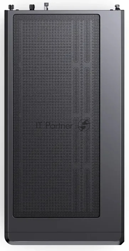 Корпус без блока питания Case JONSBO D200, Mini-Tower, TG, no fan, 2xUSB-A 3.0 + 1xUSB-C 3.2, mATX, mITX Black