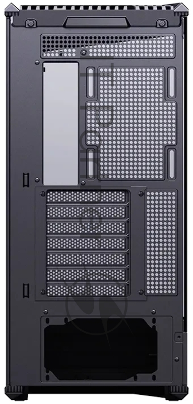 Корпус без блока питания Case JONSBO D400, Midi-Tower, TG, no fan, 2xUSB-A 3.0 + 1xUSB-C 3.2, ATX, mATX, mITX Black