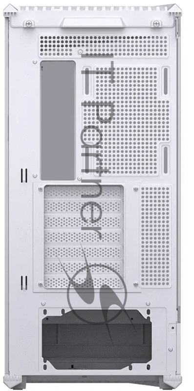 Корпус без блока питания Case JONSBO D400, Midi-Tower, TG, no fan, 2xUSB-A 3.0 + 1xUSB-C 3.2, ATX, mATX, mITX White