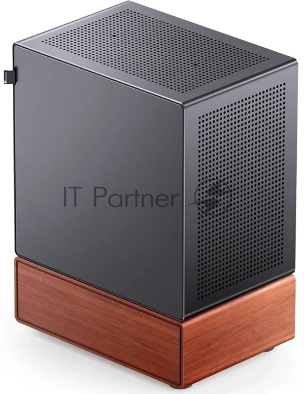 Корпус без блока питания Case JONSBO T7, Mini-Tower, TG, no fan, 1xUSB-A 3.0 + 1xUSB-C 3.2, mATX, mITX Black