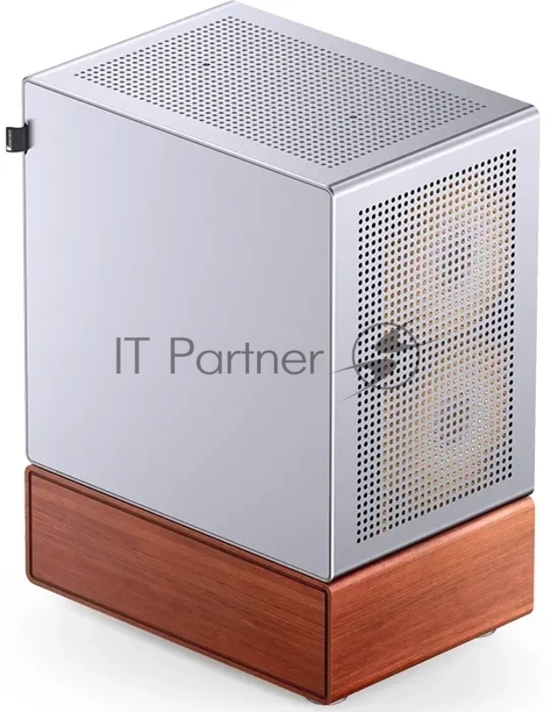 Корпус без блока питания Case JONSBO T7, Mini-Tower, TG, no fan, 1xUSB-A 3.0 + 1xUSB-C 3.2, mATX, mITX Silver