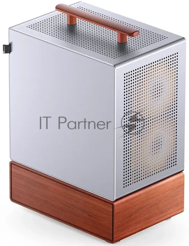 Корпус без блока питания Case JONSBO T7, Mini-Tower, TG, no fan, 1xUSB-A 3.0 + 1xUSB-C 3.2, mATX, mITX Silver