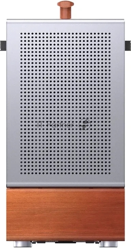 Корпус без блока питания Case JONSBO T7, Mini-Tower, TG, no fan, 1xUSB-A 3.0 + 1xUSB-C 3.2, mATX, mITX Silver