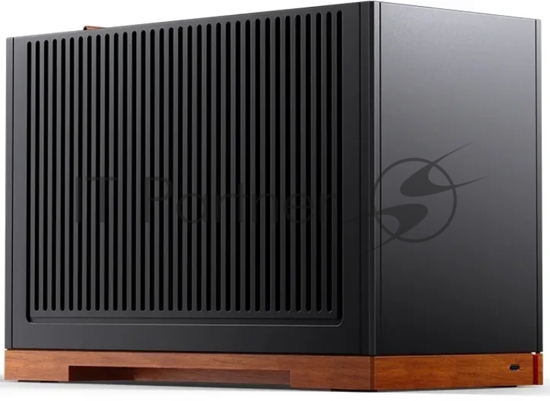 Корпус без блока питания Case JONSBO T9, Micro-Tower, no fan, 1xUSB-C 3.2, SFX PSU Support, mITX Black