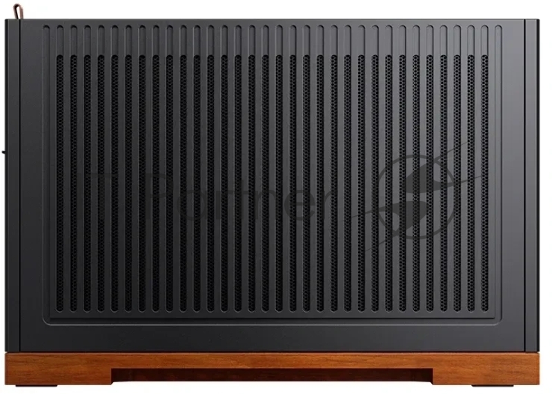 Корпус без блока питания Case JONSBO T9, Micro-Tower, no fan, 1xUSB-C 3.2, SFX PSU Support, mITX Black