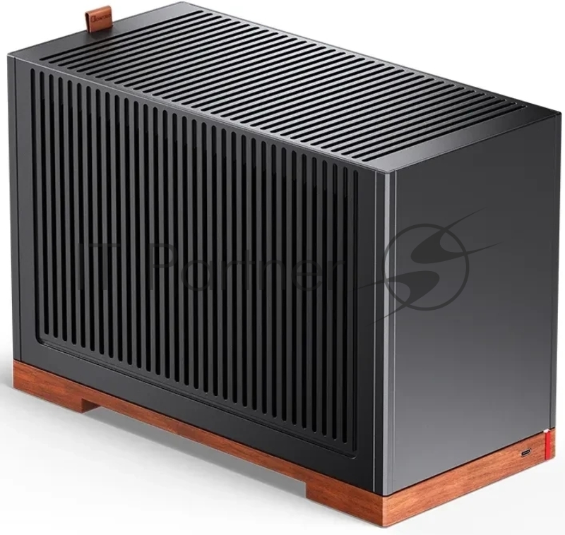 Корпус без блока питания Case JONSBO T9, Micro-Tower, no fan, 1xUSB-C 3.2, SFX PSU Support, mITX Black