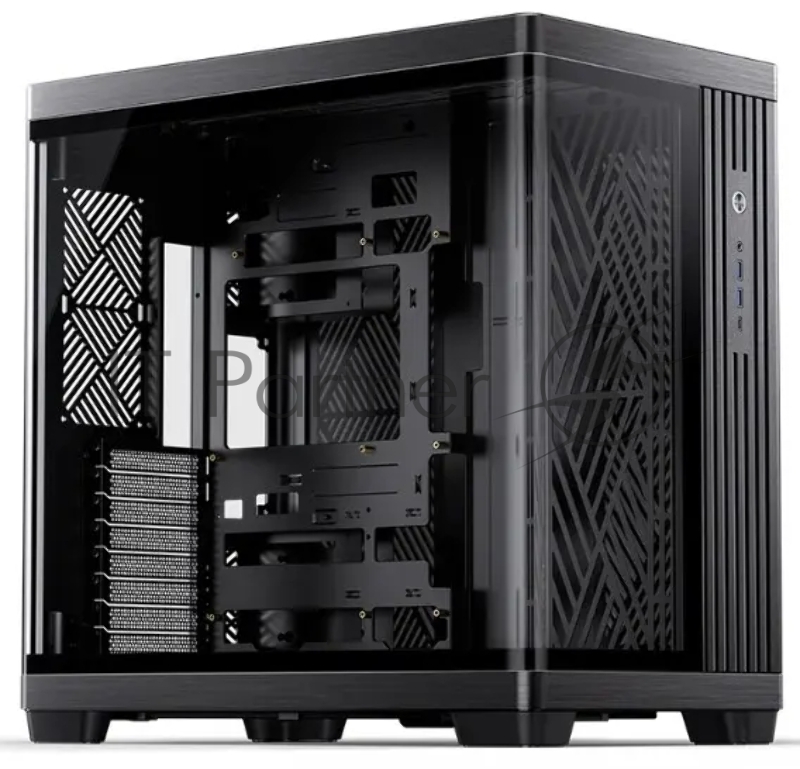 Корпус без блока питания Case JONSBO TK-4, Midi-Tower, TG, no fan, 2xUSB-A 3.0 + 1xUSB-C 3.2, ATX, mATX, mITX Black
