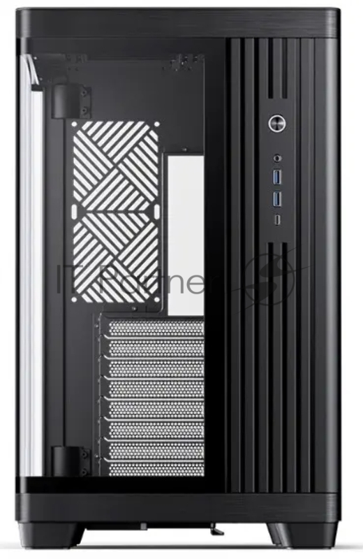 Корпус без блока питания Case JONSBO TK-4, Midi-Tower, TG, no fan, 2xUSB-A 3.0 + 1xUSB-C 3.2, ATX, mATX, mITX Black