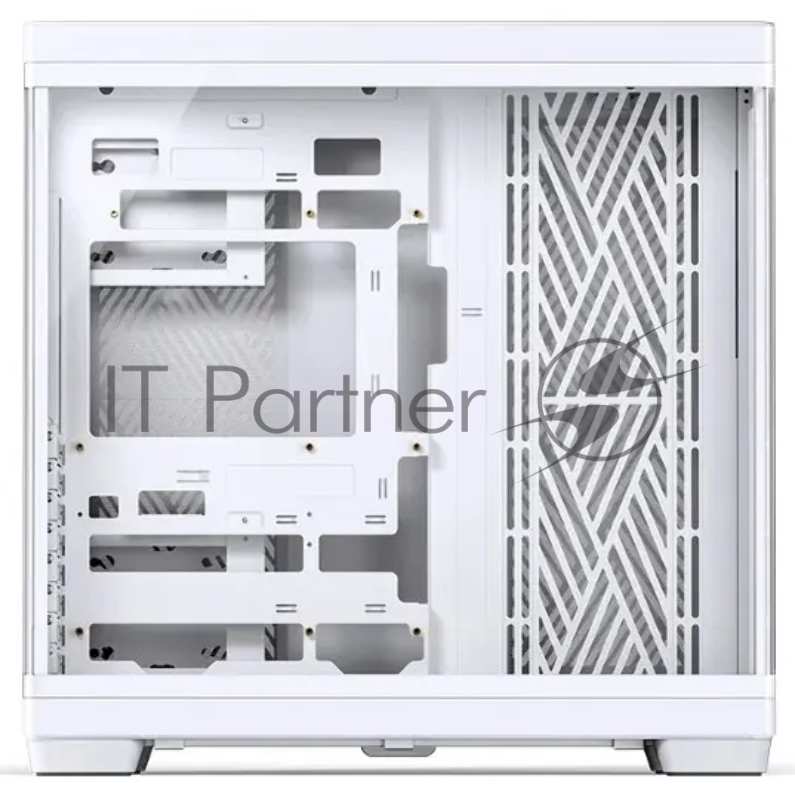 Корпус без блока питания Case JONSBO TK-4, Midi-Tower, TG, no fan, 2xUSB-A 3.0 + 1xUSB-C 3.2, ATX, mATX, mITX White