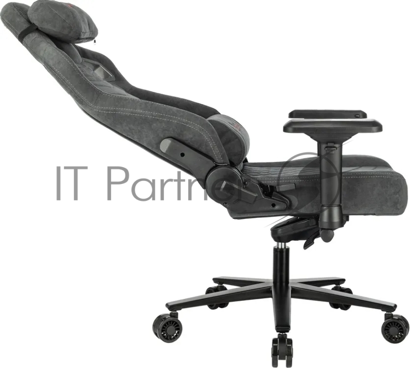 Кресло игровое A4Tech Bloody GC-660 серый искусственная замша