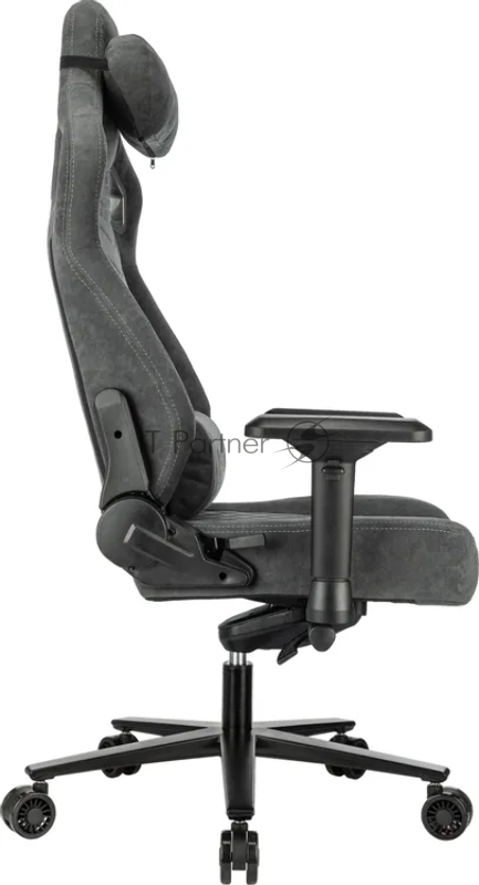 Кресло игровое A4Tech Bloody GC-660 серый искусственная замша