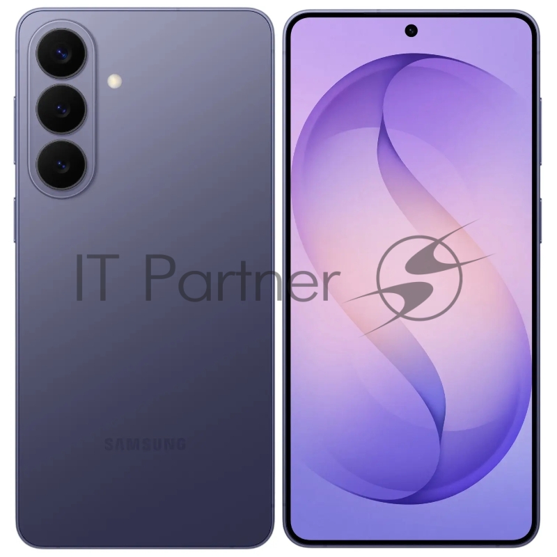 Смартфон Samsung SM-S947B Galaxy S26+ 256Gb 12Gb фиолетовый моноблок 3G 4G 2Sim 6.7 1440x3120 Android 16 50Mpix 802.11 a/b/g/n/ac/ax/be NFC GPS GSM900/1800 GSM1900 Protect