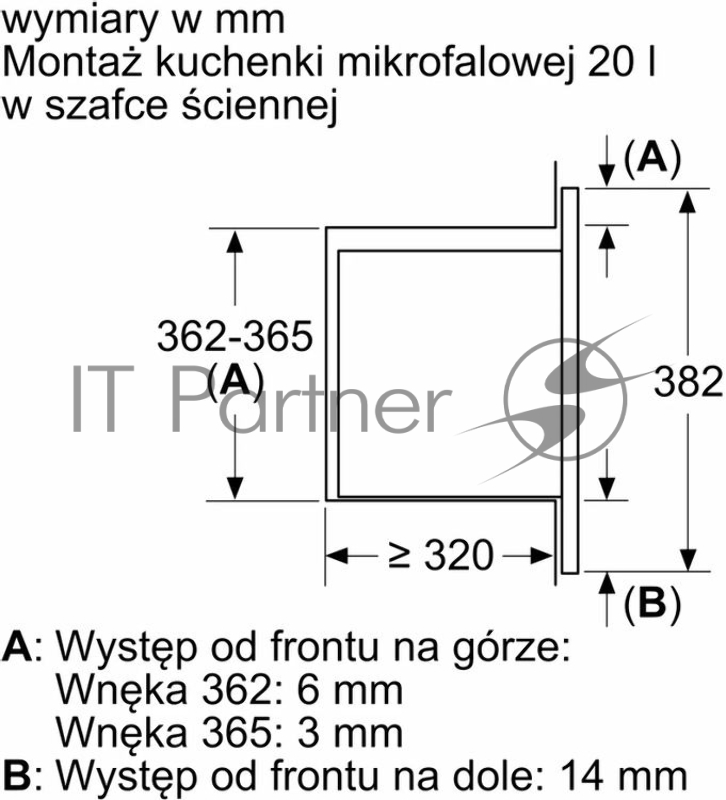 Микроволновая печь Bosch BFL623MB4 черный (встраиваемая)