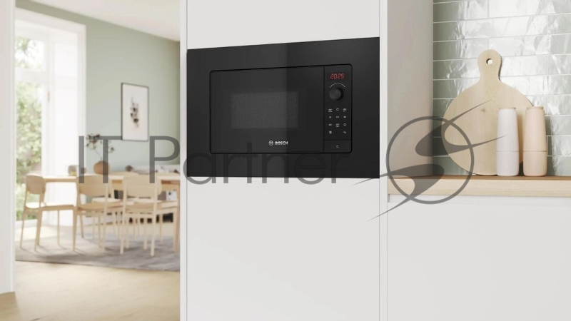 Микроволновая печь Bosch BFL623MB4 черный (встраиваемая)