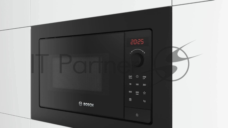 Микроволновая печь Bosch BFL623MB4 черный (встраиваемая)