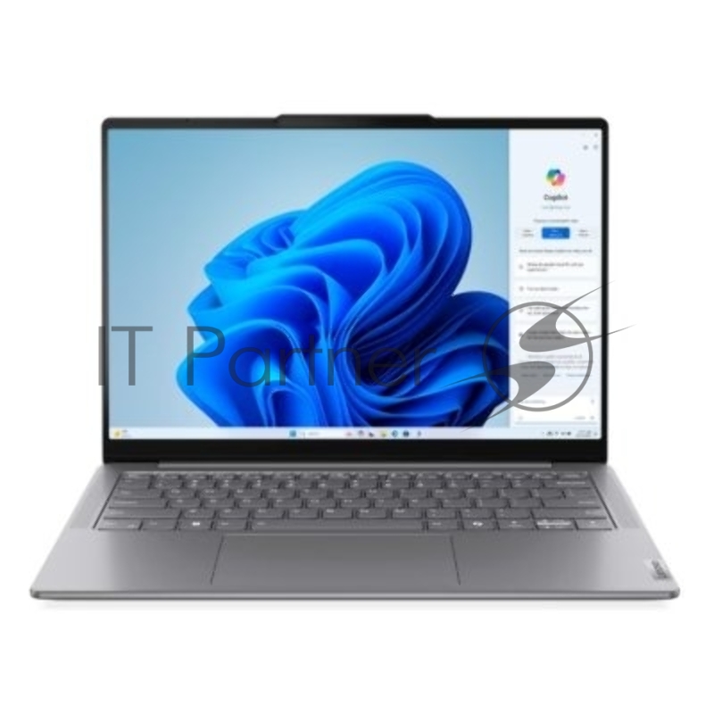 Ноутбук Lenovo Yoga Slim 7 14IMH9 Core Ultra 5 125H 16Gb SSD512Gb Intel Arc 14 OLED WUXGA (1920x1200) без ОС grey WiFi BT Cam (83CV00EARK)