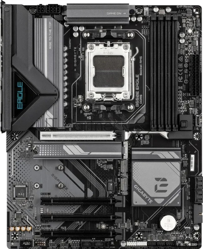 Материнская плата Gigabyte B650E EAGLE Socket AM5 AMD B650 4xDDR5 ATX AC`97 8ch(7.1) 2.5Gg RAID+HDMI+DP