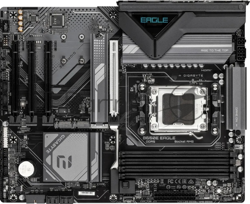 Материнская плата Gigabyte B650E EAGLE Socket AM5 AMD B650 4xDDR5 ATX AC`97 8ch(7.1) 2.5Gg RAID+HDMI+DP