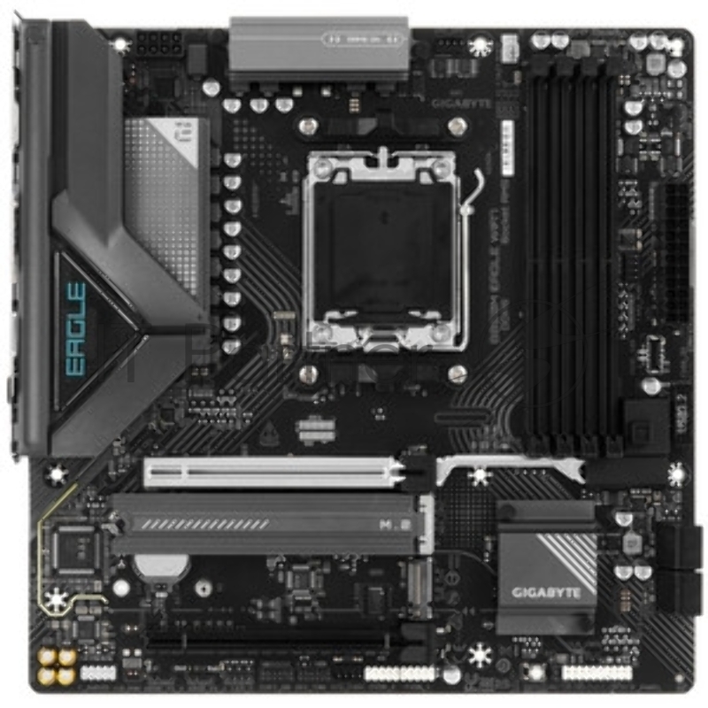 Материнская плата Gigabyte B850M EAGLE WF7 Socket AM5 AMD B850 4xDDR5 mATX AC`97 8ch(7.1) 2.5Gg RAID+HDMI+DP