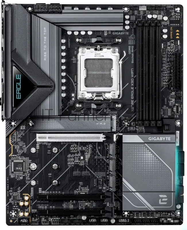 Материнская плата Gigabyte X870E EAGLE X WF7 Socket AM5 AMD X870E 4xDDR5 ATX AC`97 8ch(7.1) 5Gigabit RAID+HDMI