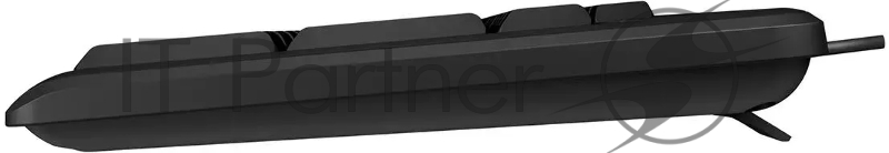 Клавиатура Acer OKW500 черный USB Multimedia (ZL.KBDEE.01T) кабель 1.8м