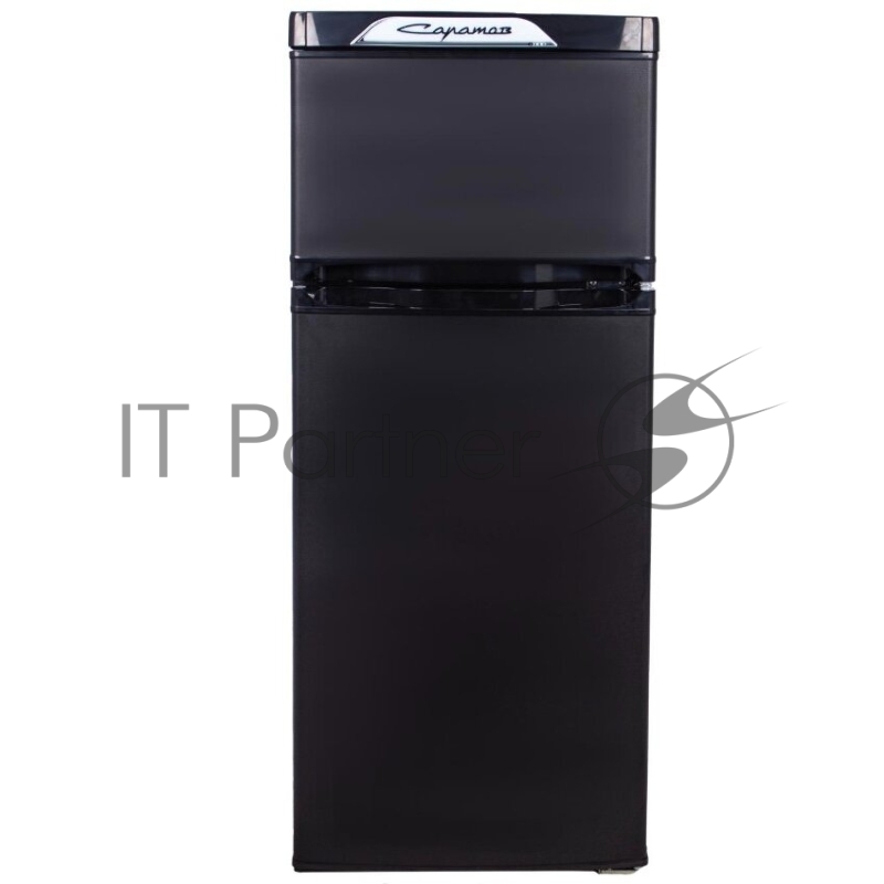 Холодильник Саратов 264 (КШД-150/30) черный муар двухкамерный 122/30л морозилка сверху