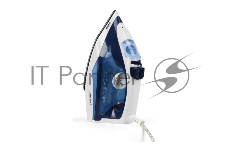 Утюг Atlanta ATH-5546 синий/белый, 2200 Вт, 28 г/мин, 75 г/мин, 270 мл