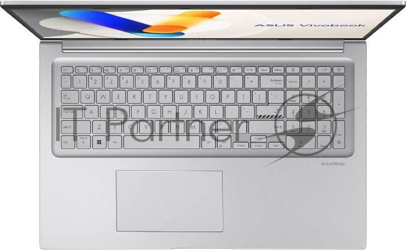 Ноутбук Asus VivoBook X1704VA-AU1105/17.3/IPS/Intel Core 3 100U/16Gb/512Gb SSD/Intel Graphics/noOS/серебристый/2.1kg