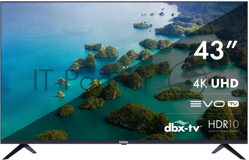 Телевизор Haier 43 S2 черный LED 4K UHD 60Hz Smart TV 2GB/32GB