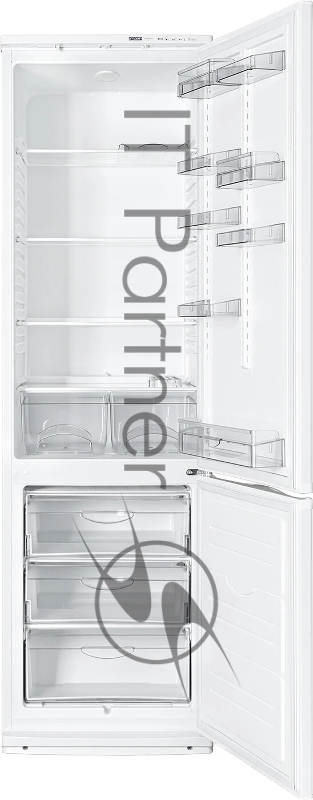 Холодильник Atlant ХМ-6026-031 белый двухкамерный 272/101л морозилка снизу