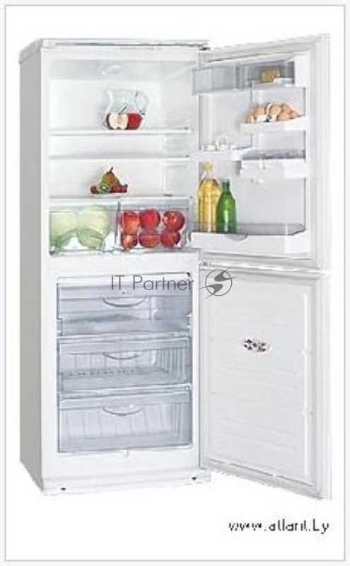 Холодильник Atlant XM-4012-080 серебристый двухкамерный 201/101л морозилка снизу