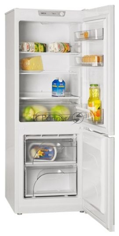 Холодильник Atlant ХМ-4208-000 белый двухкамерный 131/42л морозилка снизу
