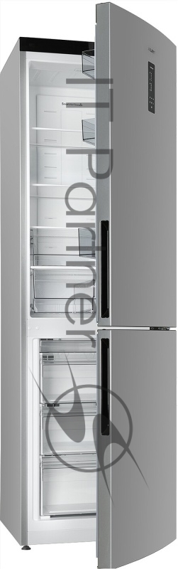 Холодильник Atlant ХМ-4624-181-NL серебристый двухкамерный 235/94л морозилка снизу, No Frost