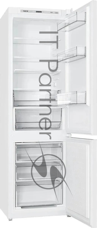 Встраиваемый холодильник Atlant ХМ-4319-101 белый двухкамерный 175/70л морозилка снизу