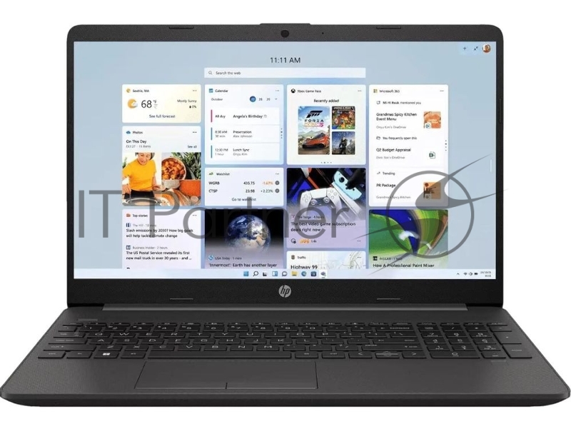 Ноутбук HP 250R G9 Ultra 5 120U 16Gb SSD1Tb Intel Iris Xe graphics 15.6 FHD (1920x1080)/ENGKBD без ОС dk.silver WiFi BT Cam (C68Z0AT)