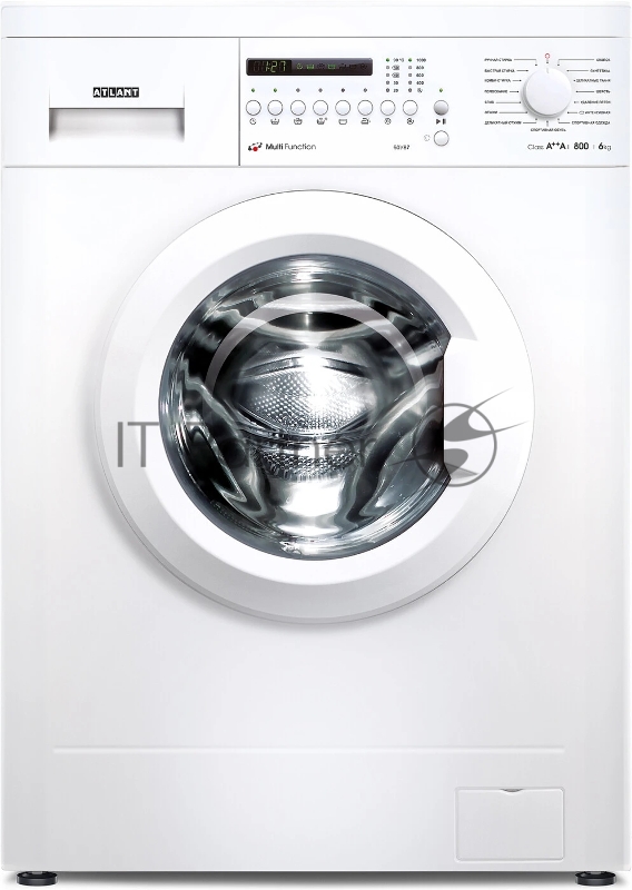 Стиральная машина Atlant СМА 60У107-000 белый, загрузка фронтальная 6 кг, 1000 об/мин., класс: А++
