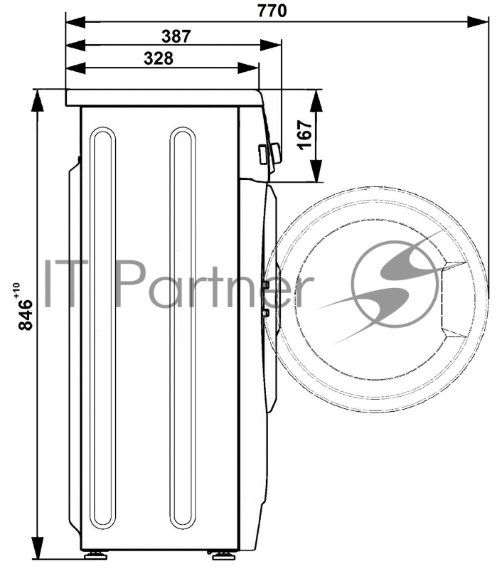 Стиральная машина Atlant СМА 40М102-00 белый, загрузка фронтальная 4 кг, 1000 об/мин., класс: А+