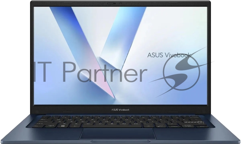 Ноутбук Asus VivoBook 14 X1404VA-I712512 Core i7 1355U 12Gb SSD512Gb Intel UHD Graphics 14 IPS FHD (1920x1080) Windows 11 Home Multi Language blue WiFi BT Cam (90NB10I1-M016A0)