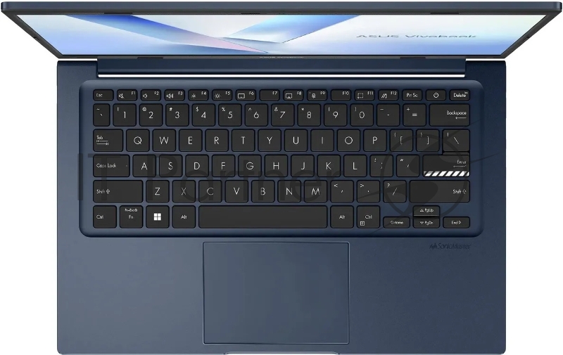 Ноутбук Asus VivoBook 14 X1404VA-I712512 Core i7 1355U 12Gb SSD512Gb Intel UHD Graphics 14 IPS FHD (1920x1080) Windows 11 Home Multi Language blue WiFi BT Cam (90NB10I1-M016A0)