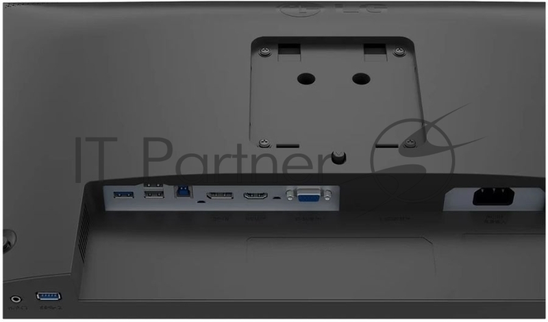 Монитор 23.8 LG 24BA550-B IPS 1920x1080, 100 Гц, 5 мс, 16:9, 250 кд/м², HDMI 1.4, DP 1.2, VGA, USB Hub (2x USB 2.0, 2x USB 3.0), динамики (2x2 Вт), черный
